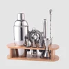 Factory Direct 25oz custom stainless steel bartender strainer bar ware cocktail shaker set bar tools