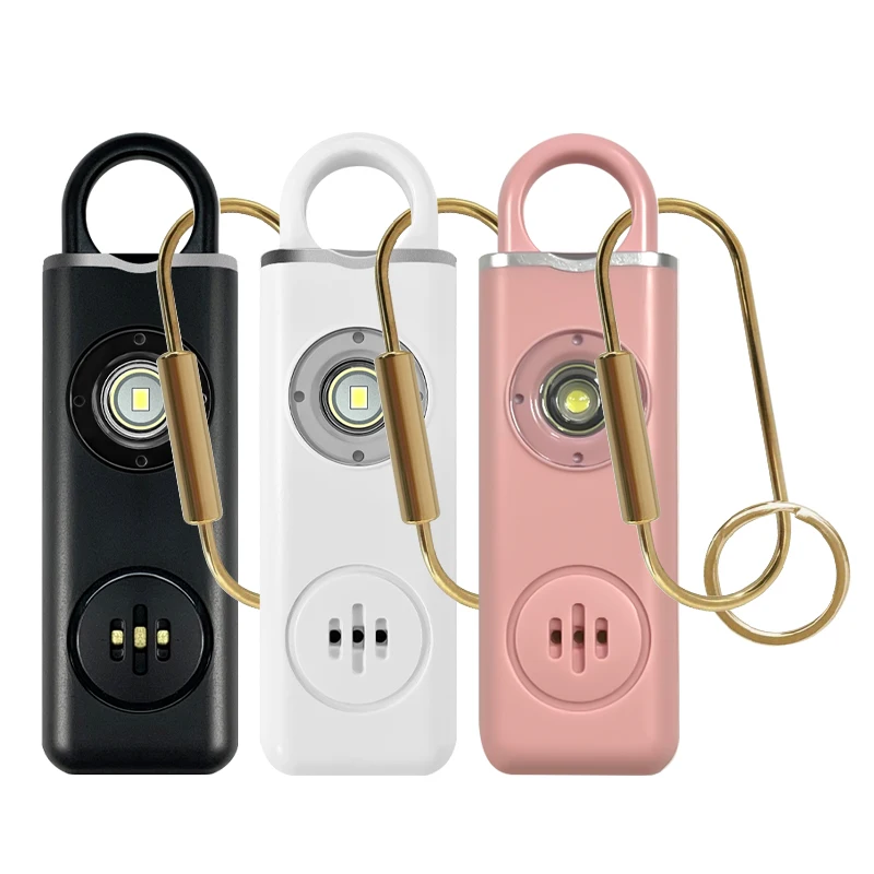 

2023 Upgraded Version Safesound Self Defense Attack Security Alarms Rechargeable SOS Emergency Safety Personal Alarm Keychain