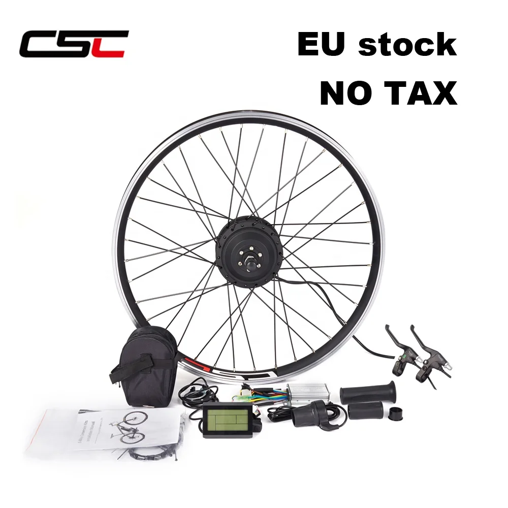 EUROPE STOCK NO TAX 26'' 27.5'' 28'' 29'' 700C Rear Wheel Electric Bike 36V 250W MTB Bicycle Conversion Kit with KT LCD3 display