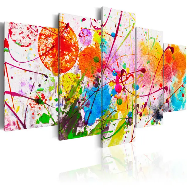 

Picture Beauty Modern Art Pop European Home Decor Wall Canvas Print Flower Abstract Painting Oil