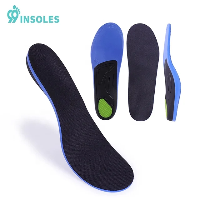 99Insole 3.5Cm Arch Height Silicone Gel Heel Sport Insoles Orthotic Height Arch Support Sport Breathable Insole