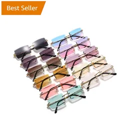 2021 Hot sale Rectangle Sunglasses men luxury sun 