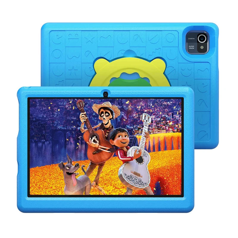 

Kid Proof Case 10.1Inch Display 32GB Android 10.0 Parental Control Learning Android Kids Educational Tablet