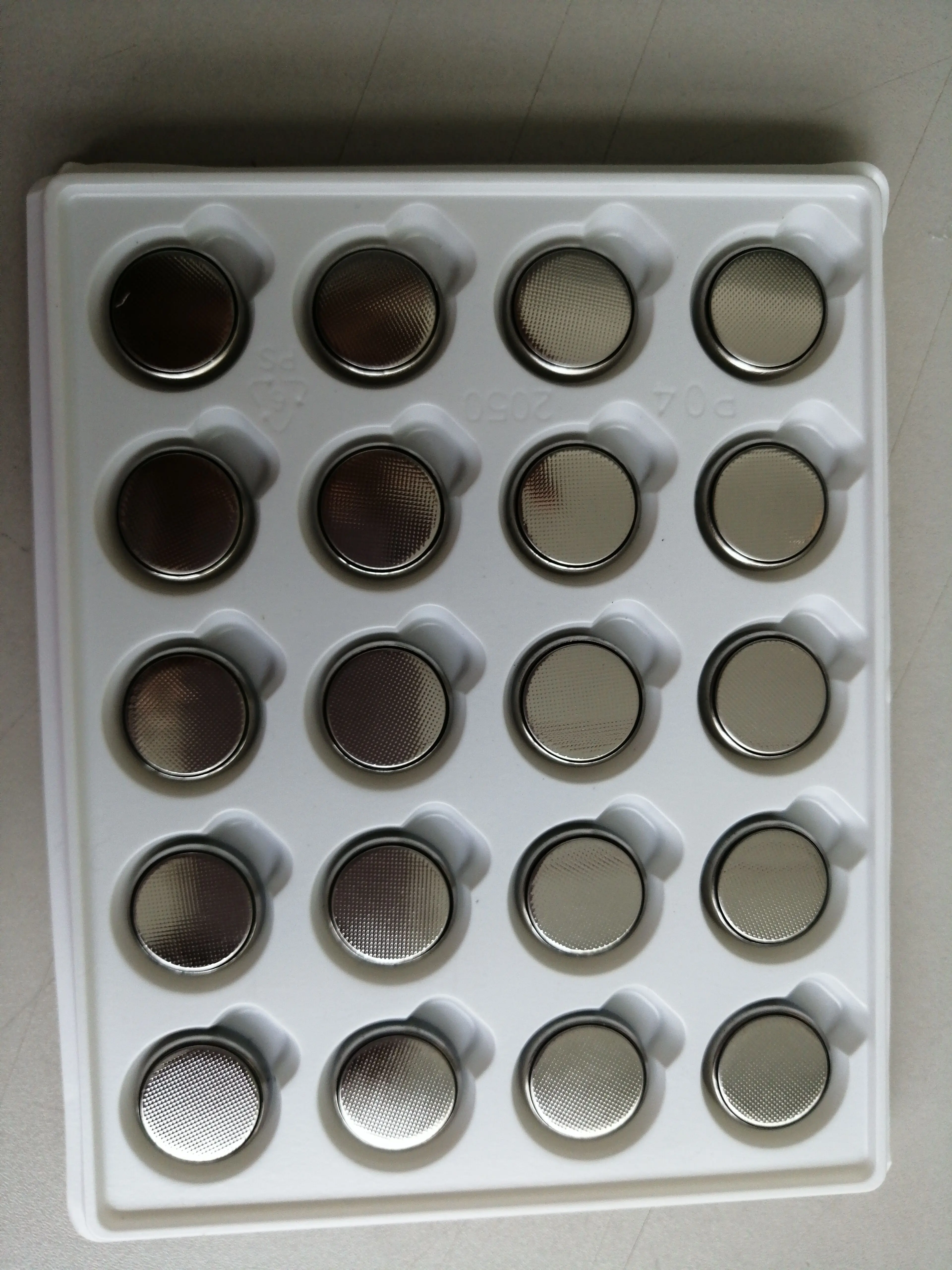 CR2050 tray package