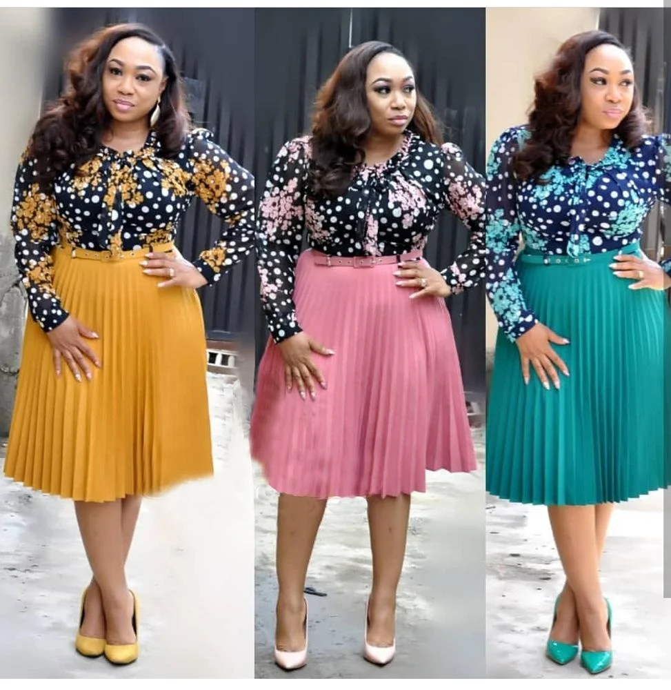 

Wholesale Plus Size African Beaded Floral Printed Midi Dresses For Women 2021