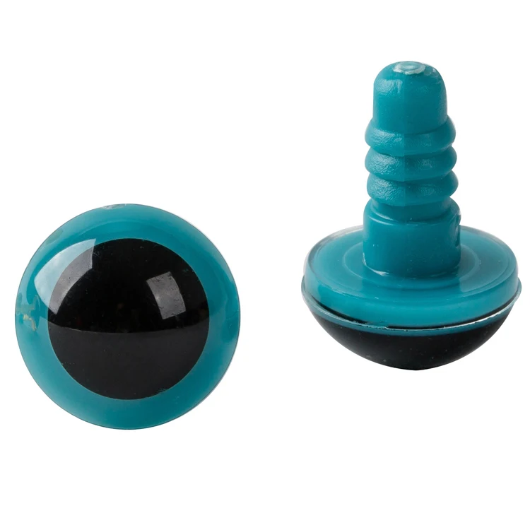 

Blue Craft Doll Eyes Safety Eyes For Stuffed Toy Making, Blue brown white orange green or customized