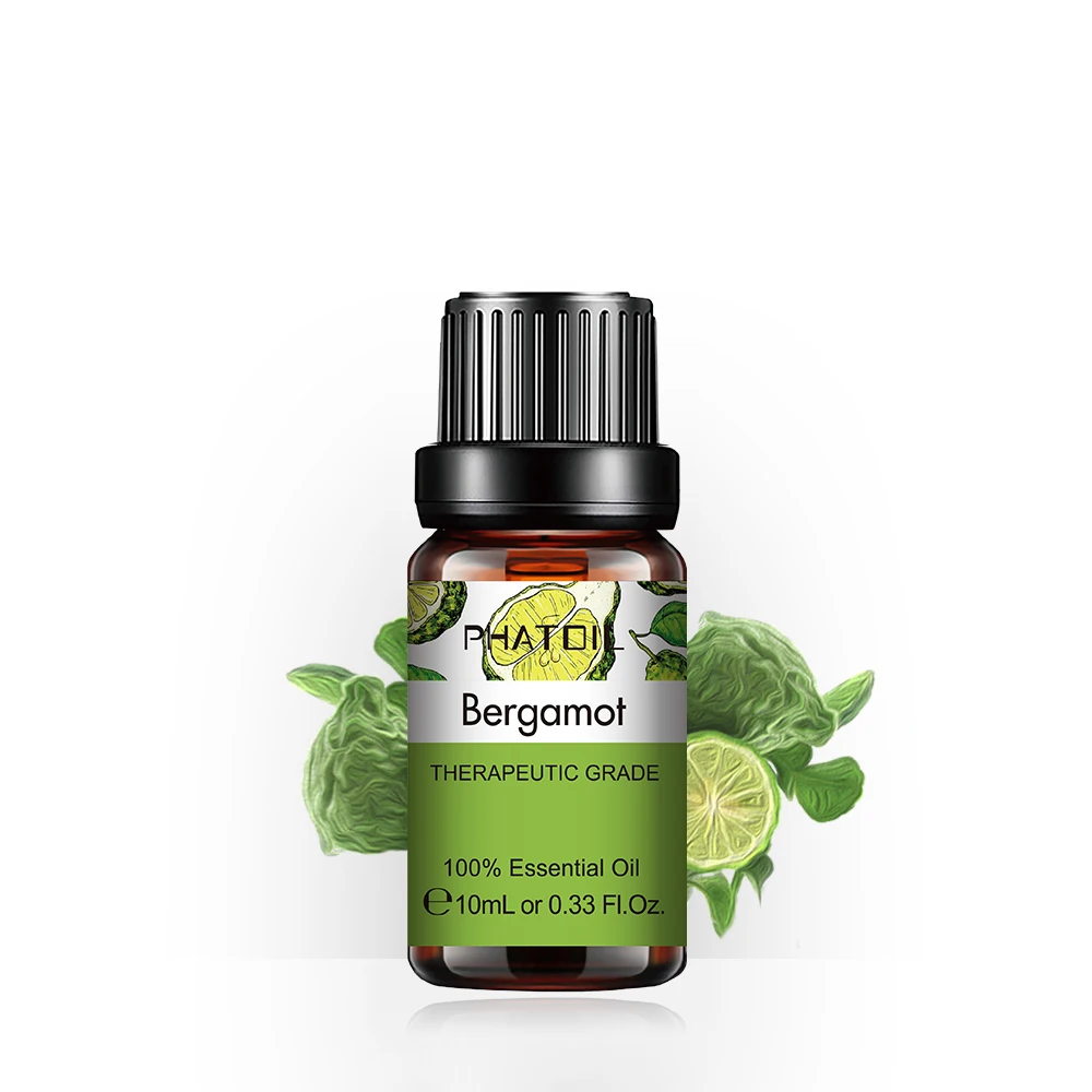 

10ML Bergamot Essential Oil Wholesale Price 100% Pure Plant Essential Oil For Aroma Diffuser