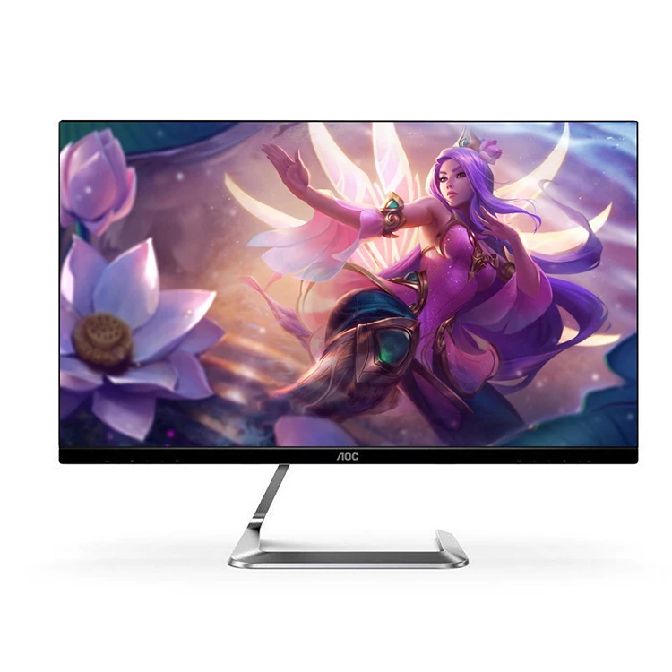 

New Design AOC 24T1Q/BW  1920*1080 High Resolution AH-IPS Computer Monitor In Stock, Black/white