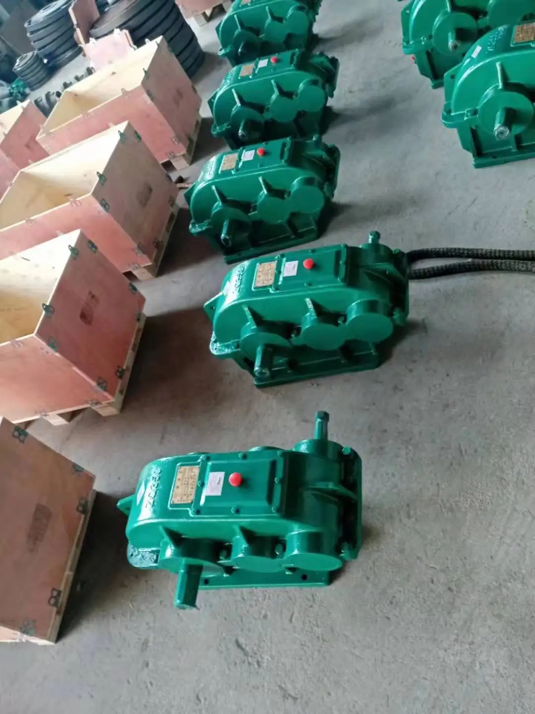 Jzq Zq Series Hydraulic Motor Gear Reducer Gear Box Hydraulic Reducer