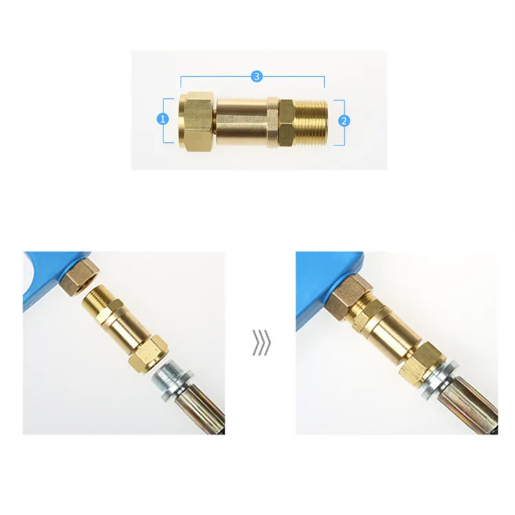 Spray Gunhose Swivel Joint,Kink Free Hose Fitting,Antitwist Hose