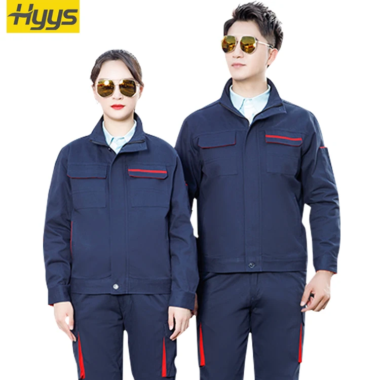 

Pure cotton fabric clothes construction clothing overalls for men workshop design uniform