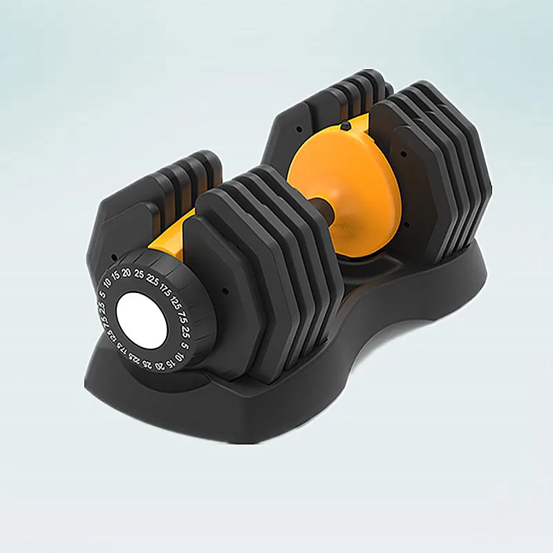 

Exercise Strength In Stock 25kg 55lb adjustable dumbbell for fitness equipment accessories