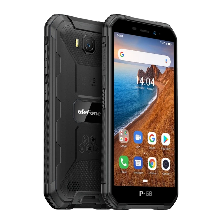 

Orange Ulefone Armor X6 Rugged Phone 2GB+16GB IP69K Waterproof Dustproof Shockproof Dropshiping