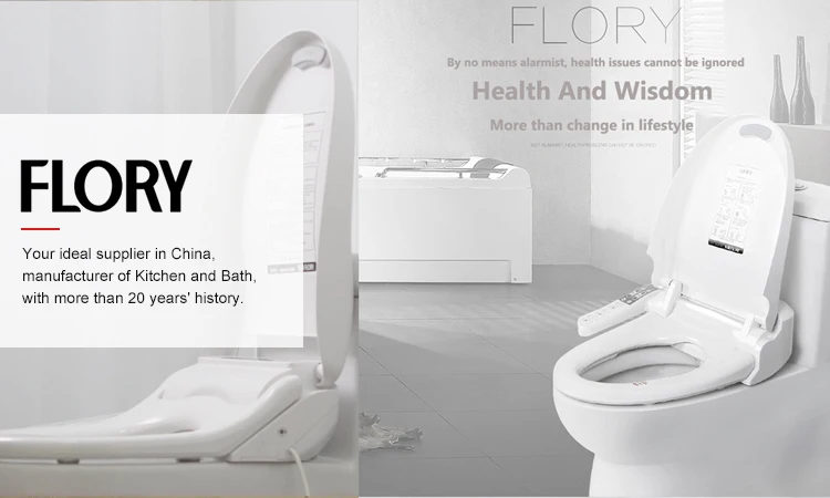 Massage Function intelligent toilet Electronic Automatic Smart Toilet Lid