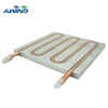 Heat exchanger liquid cooling plate for server station