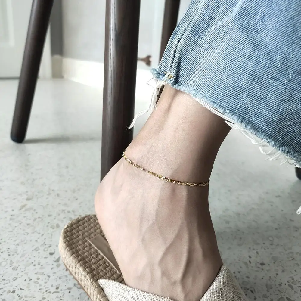 

Wholesale Fashion Boutique 925 Sterling Silver Jewelry Summer Style Handmade Anklets for Women