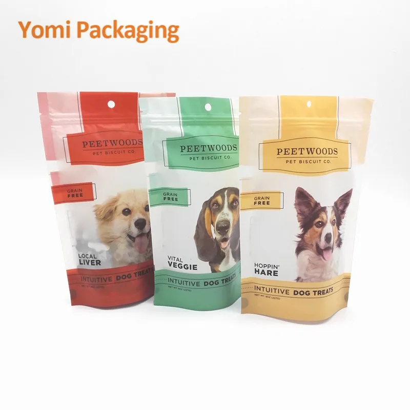 

Resealable Pet Food Wholesale Plastic Packaging Ziplock Mylar Bag Pet Food Cat Food Packaging Bag