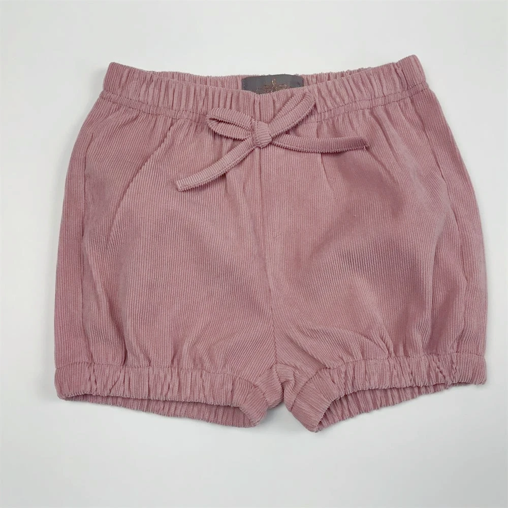 
High quality spring autumn children sweet kids girl wholesale shorts little girl corduroys shorts 