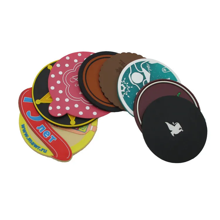 

Promotional Customized Water Absorbent Paper Coaster with logo, Customized color