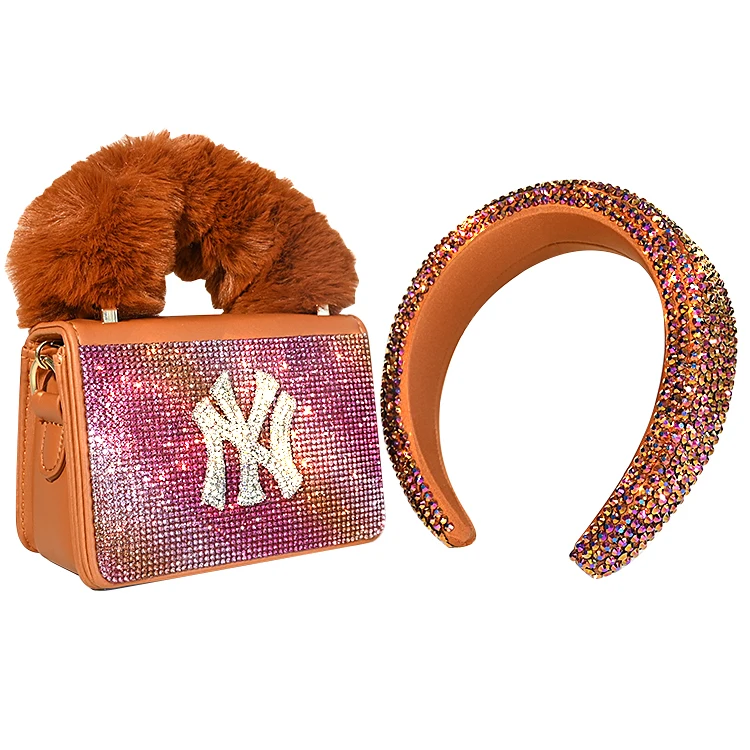 

Fashion New York Famous Brand Designer Women Shoulder Bag PU Leather Mini Ladies ny Fur Purses And Handbags