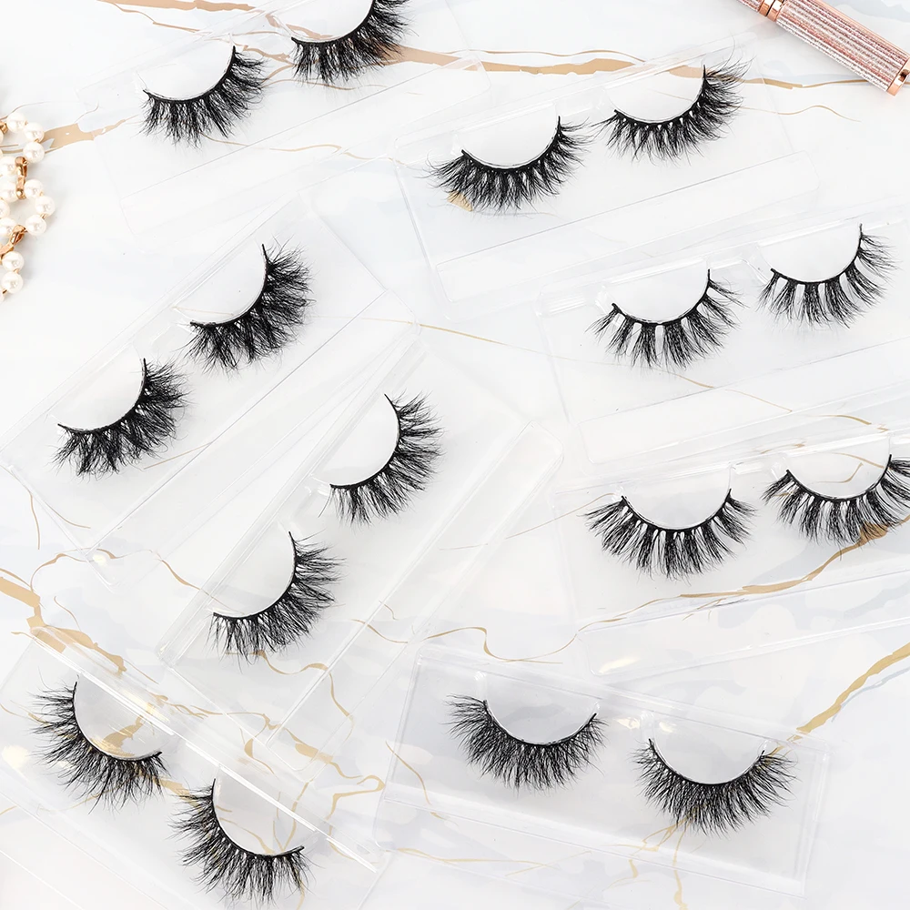 

private label faux 25mm 3d mink eyelashes vendors 3d mink lashes, Black