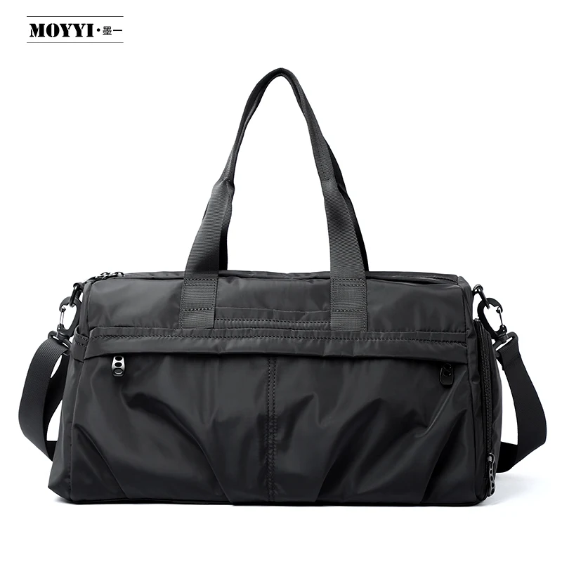 MOYYI Fashion Waterproof Travel Bags for Men Women Blank Bag Waterproof Sport Everyday Gym Bags