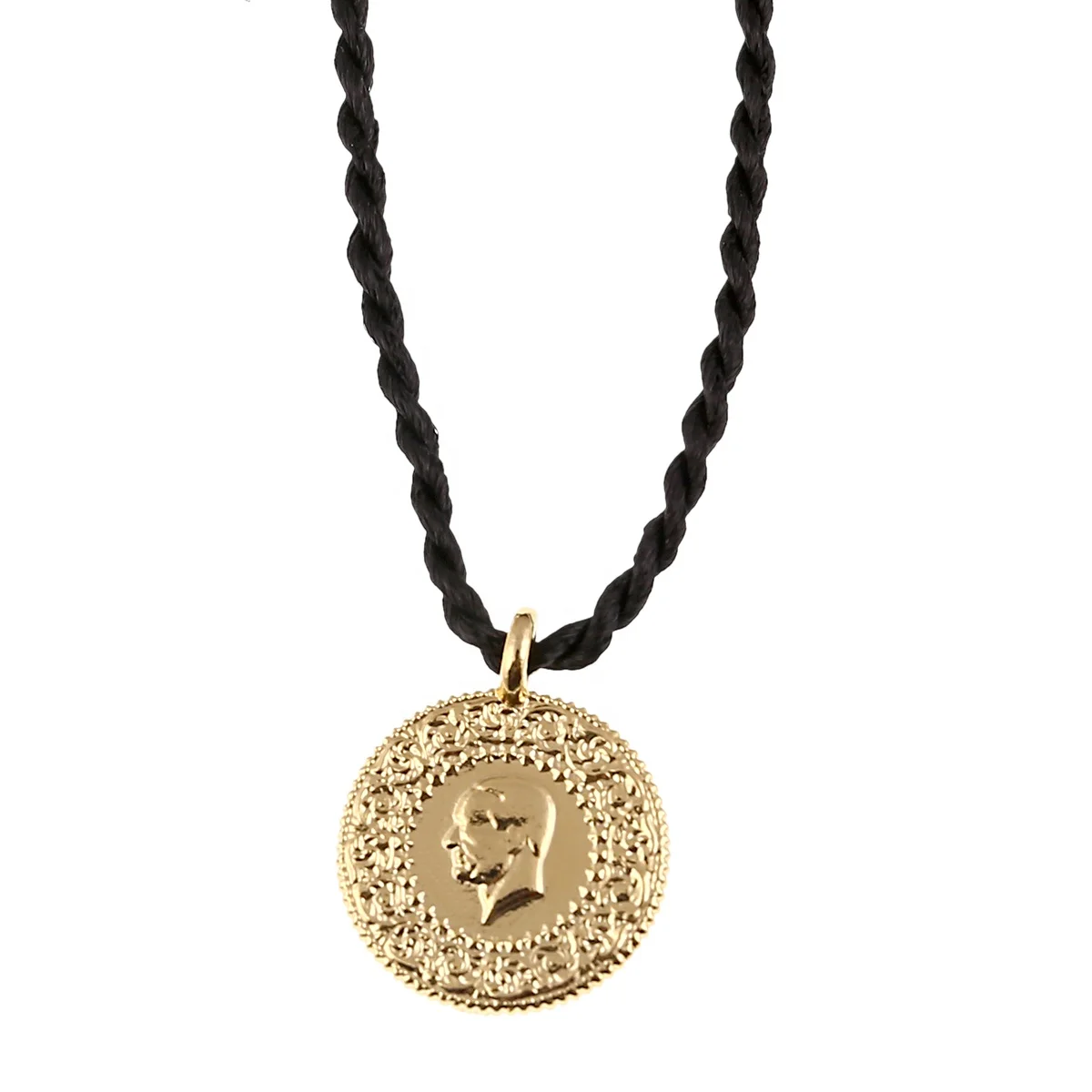 

Turkey Coin Pendant Rope Necklaces for Women Gold Color Ethnic Turkish Coins Chain Jewelry Gifts