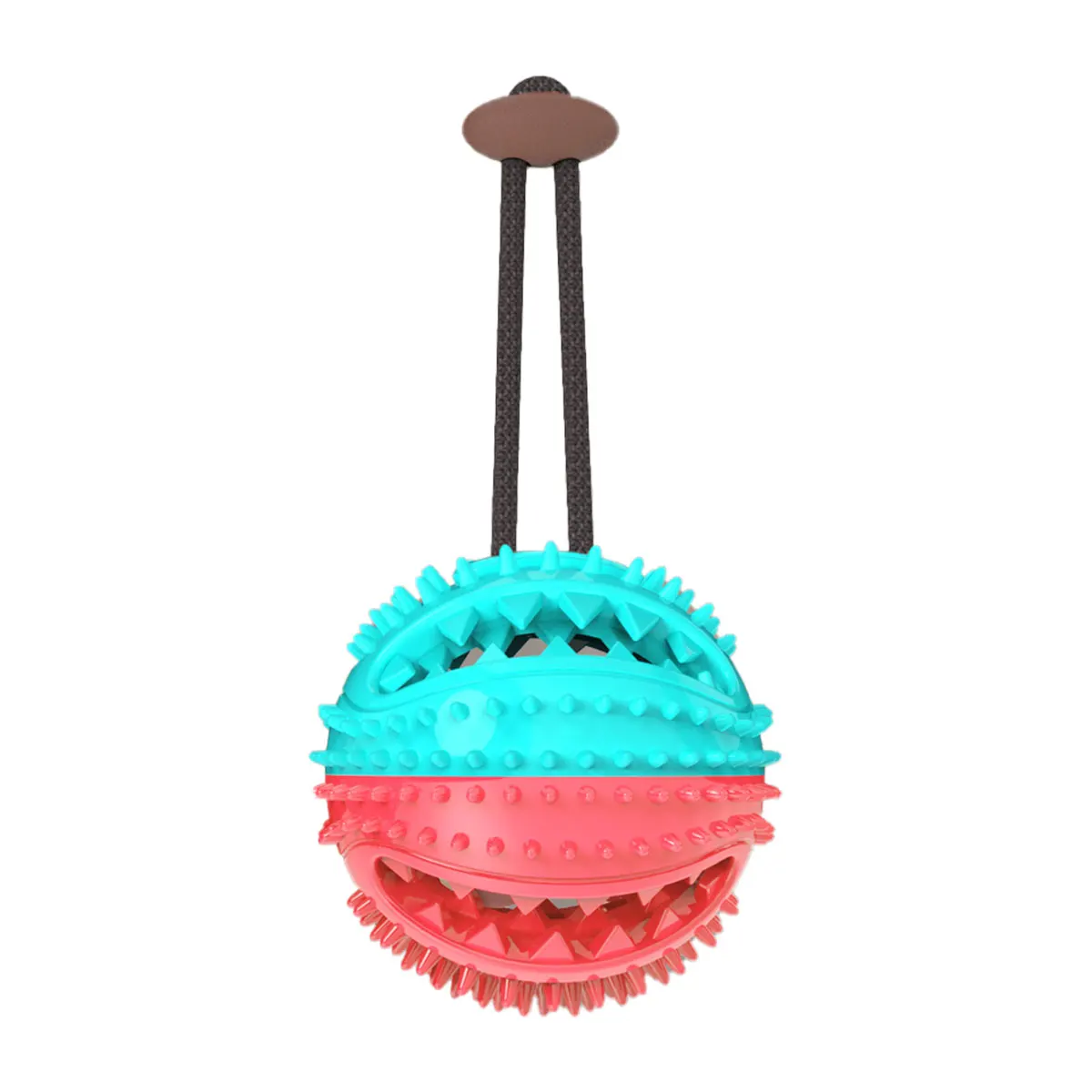 

Cotton rope ball pet toys dog Teeth Cleaning Toys Interactive Cute Durable Rubber Pet Bite Cat Dog Chew Toy with sound