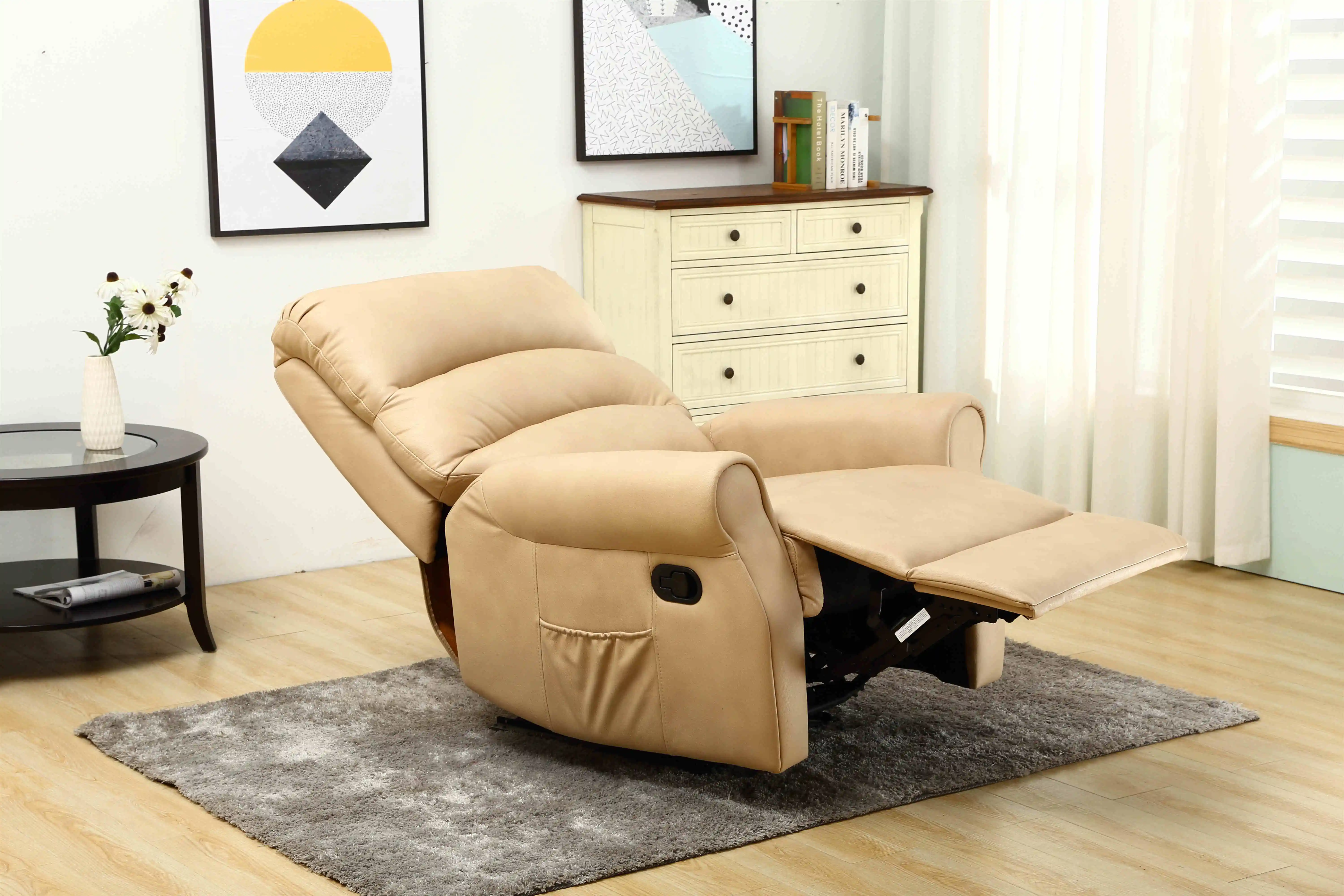 Jky Furniture Luxury Manual Recliner - Buy Recliner,Factory Wholesale