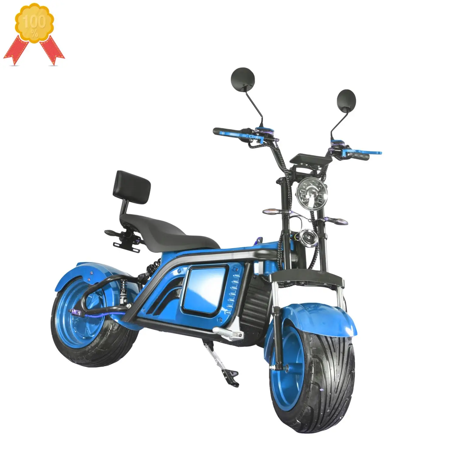 

New Design 60V 1500W Double Suspension Strong Power Adult Electric Scooter
