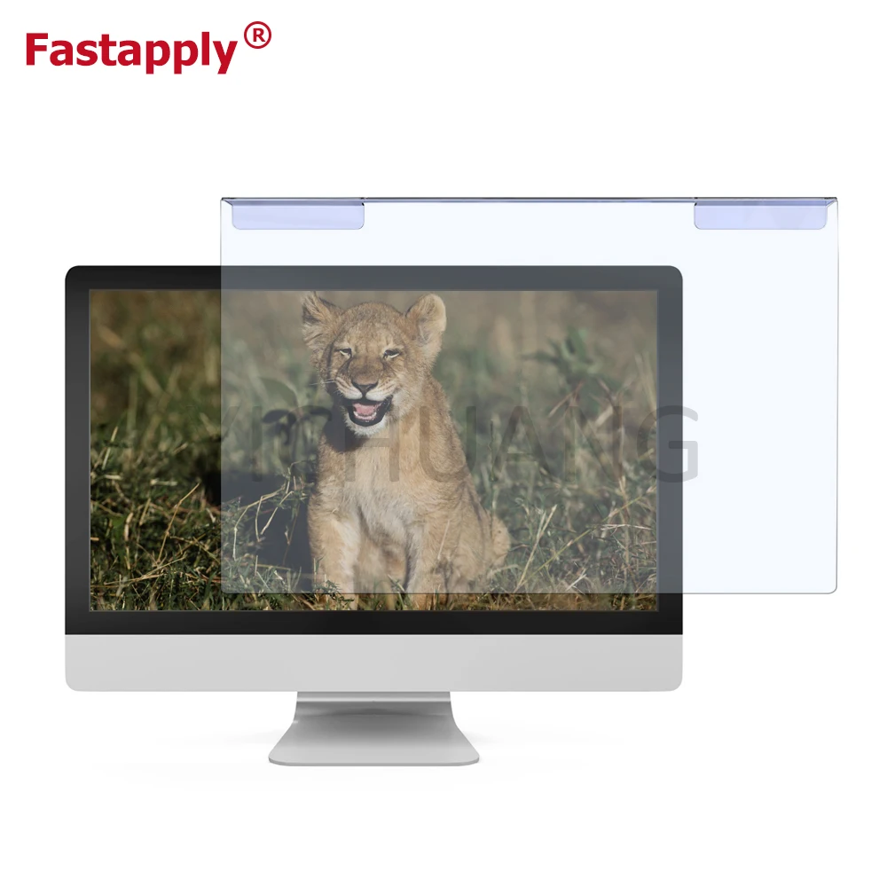 

Acrylic Computer Blue Light Blocking Screen Protector Anti-UV Eye Protection Filter Film For 24 inch 16:9 Widescreen Desktop, Transparent