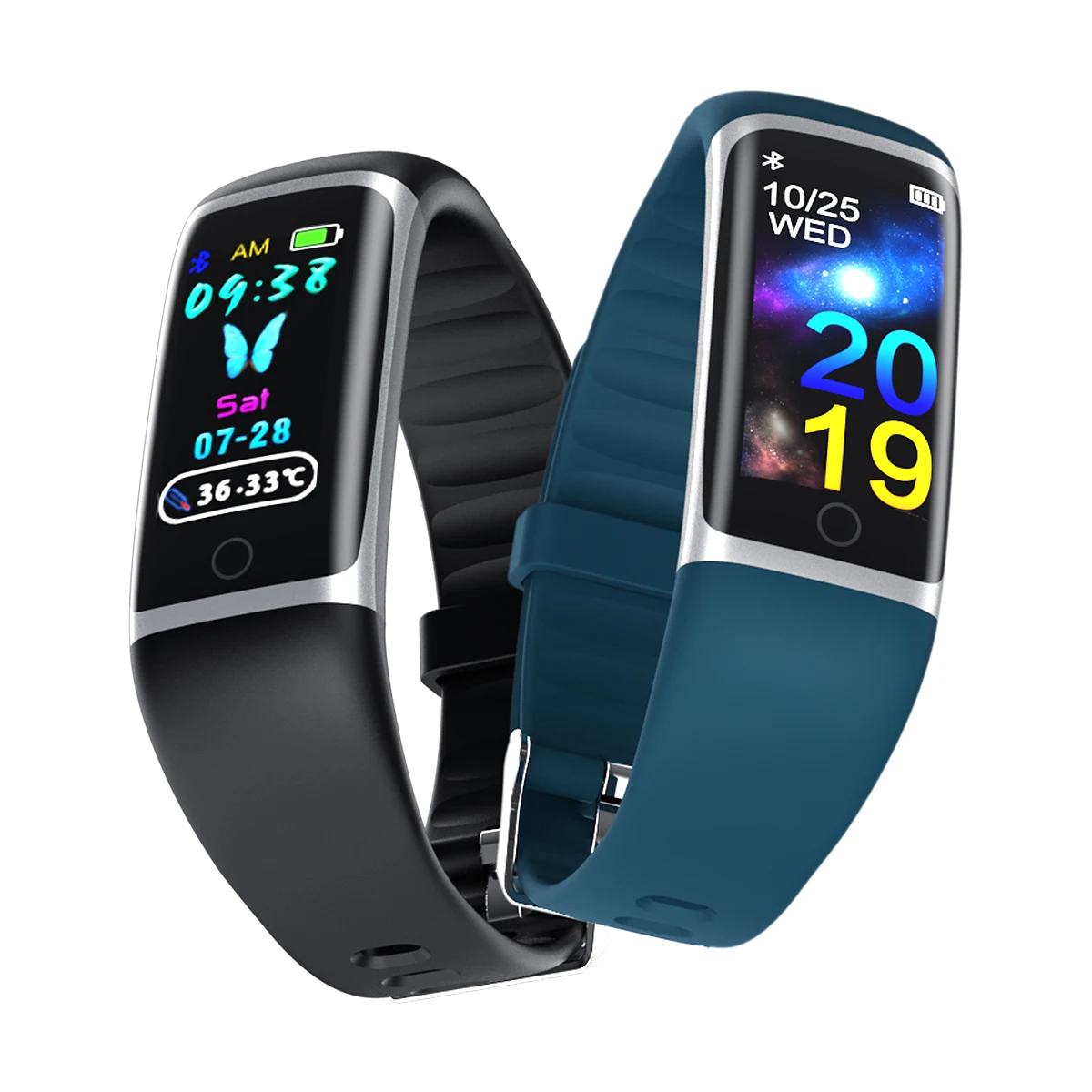 

DESSA new hot m9 blood pressure temperature band fitness watch smart bracelet