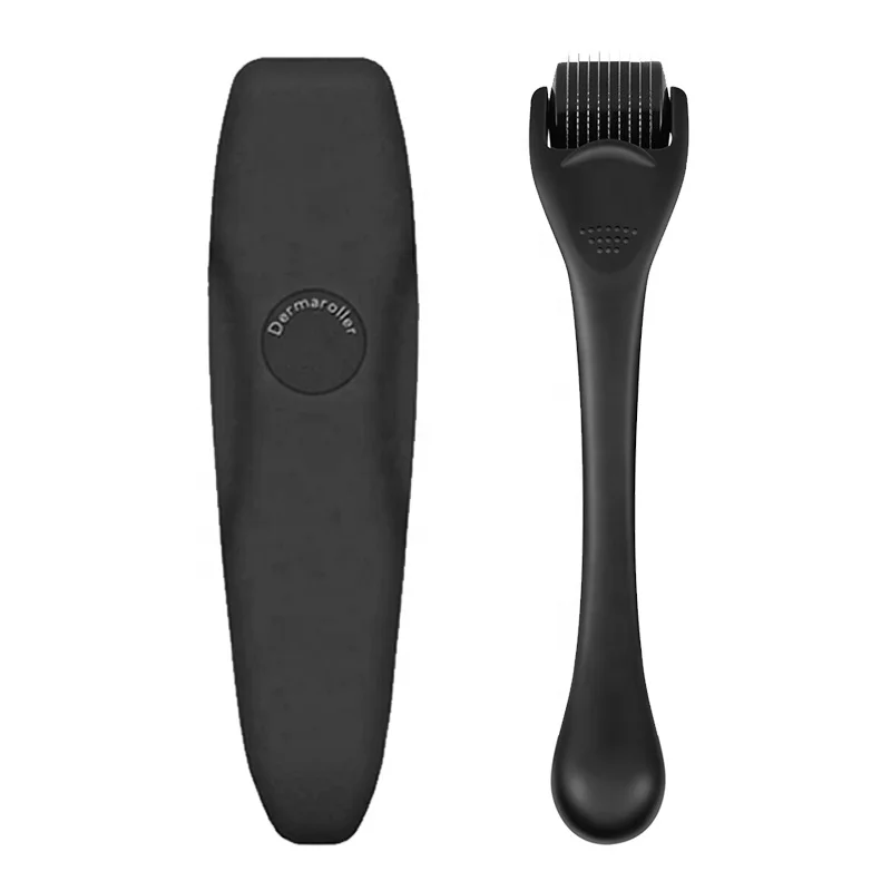 

Micro Needle Beard Roller Titanium Dermaroller Private Label Derma Roller 540 Beard Hair Growth Derma Beard Roller