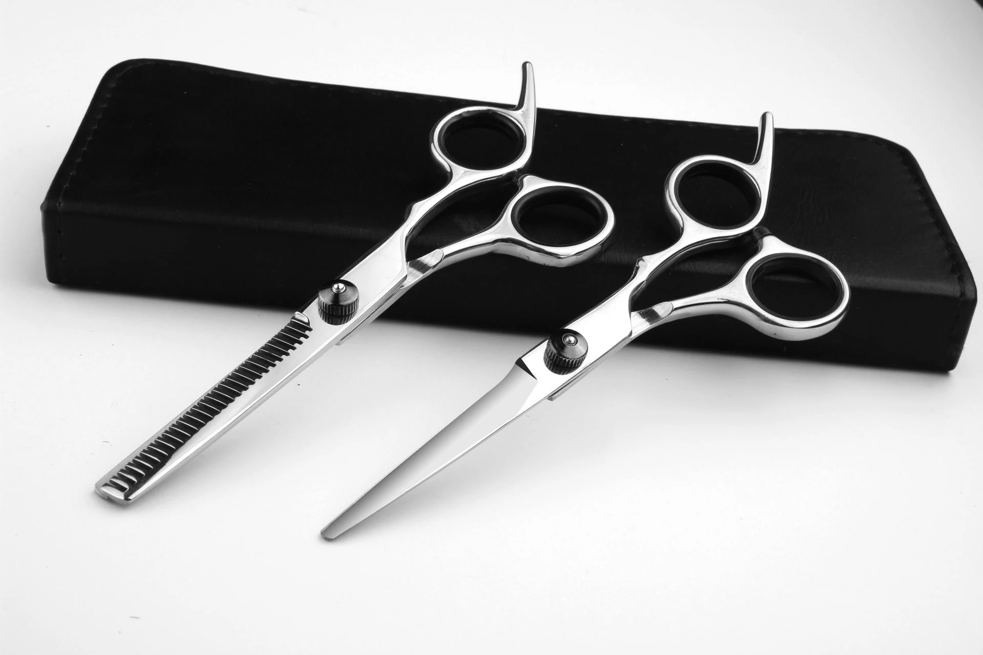 Hot Selling Professional Barber Scissors Thinning Hairdressing Scissors Hair Cutting Tools Set 