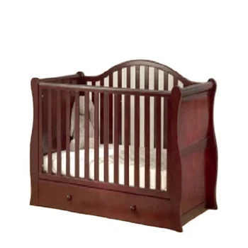 dark wood cot