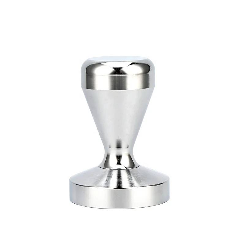 

Hiseedseed Guston Dolce Handle Kmart Coffee Tamper Leveled Kopi Knock 49mm Metal Light Brown Luxhaus 51mm 58mm Espresso Tamper, Primary