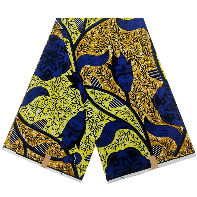 

Wholesale African Wax Fabric UK 100% Cotton Print Fabric 6 Yards/pcs For Sewing