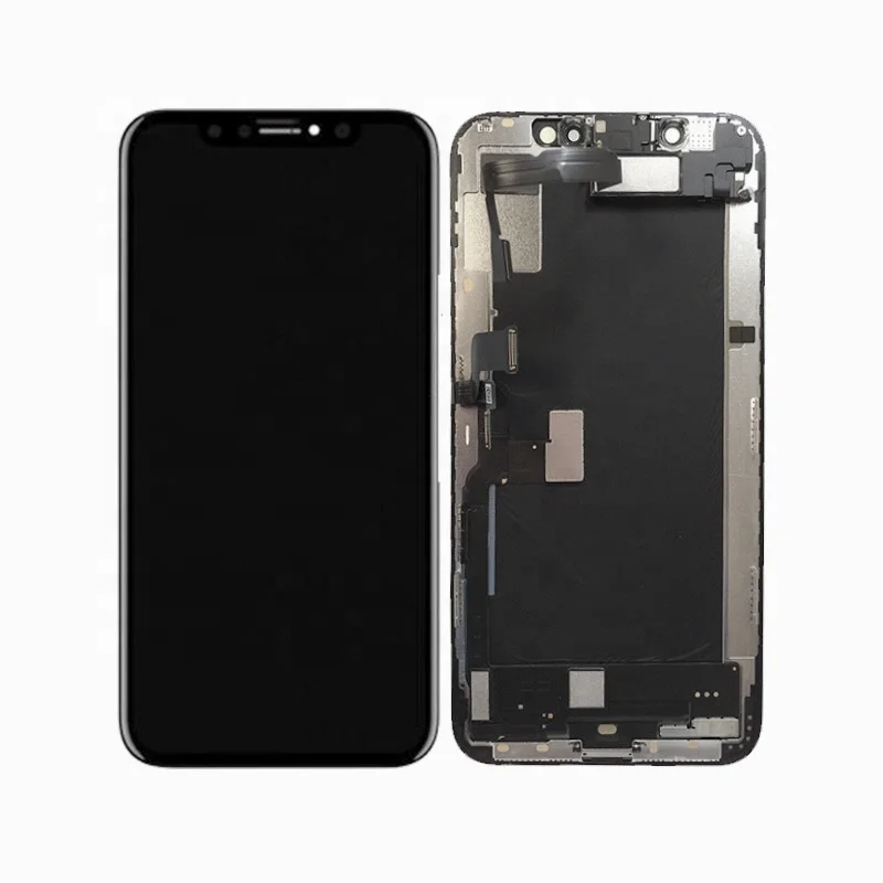 

The new 100% tested high-quality OLED touch display screen for iPhone xs max mobile phone LCD assembly, Black