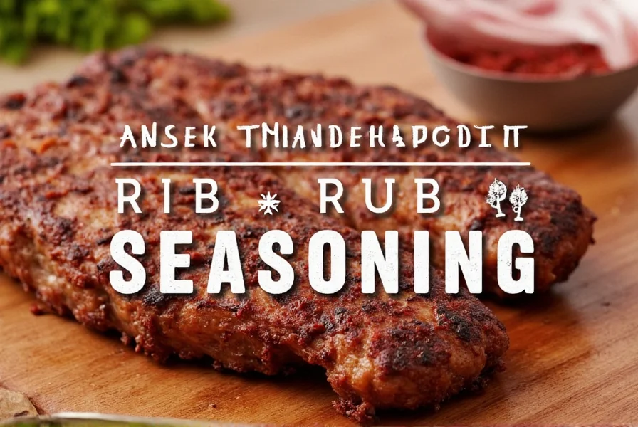 Rib Rub Seasoning