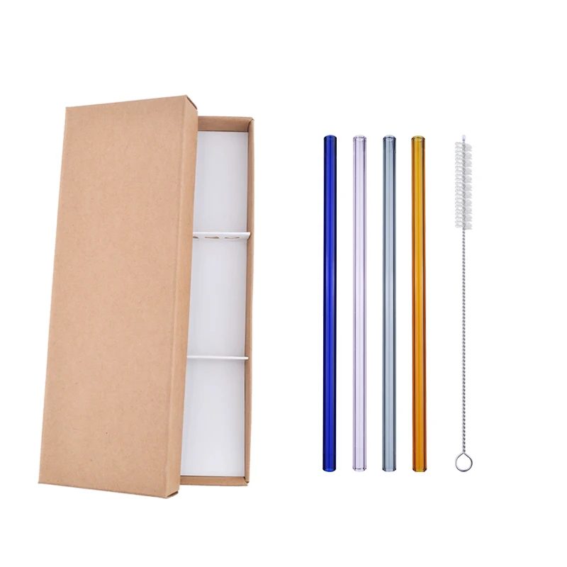 

Amazon fast shipping Eco friendly glass straws eco friendly products 2021 strohhalm amazon top sell