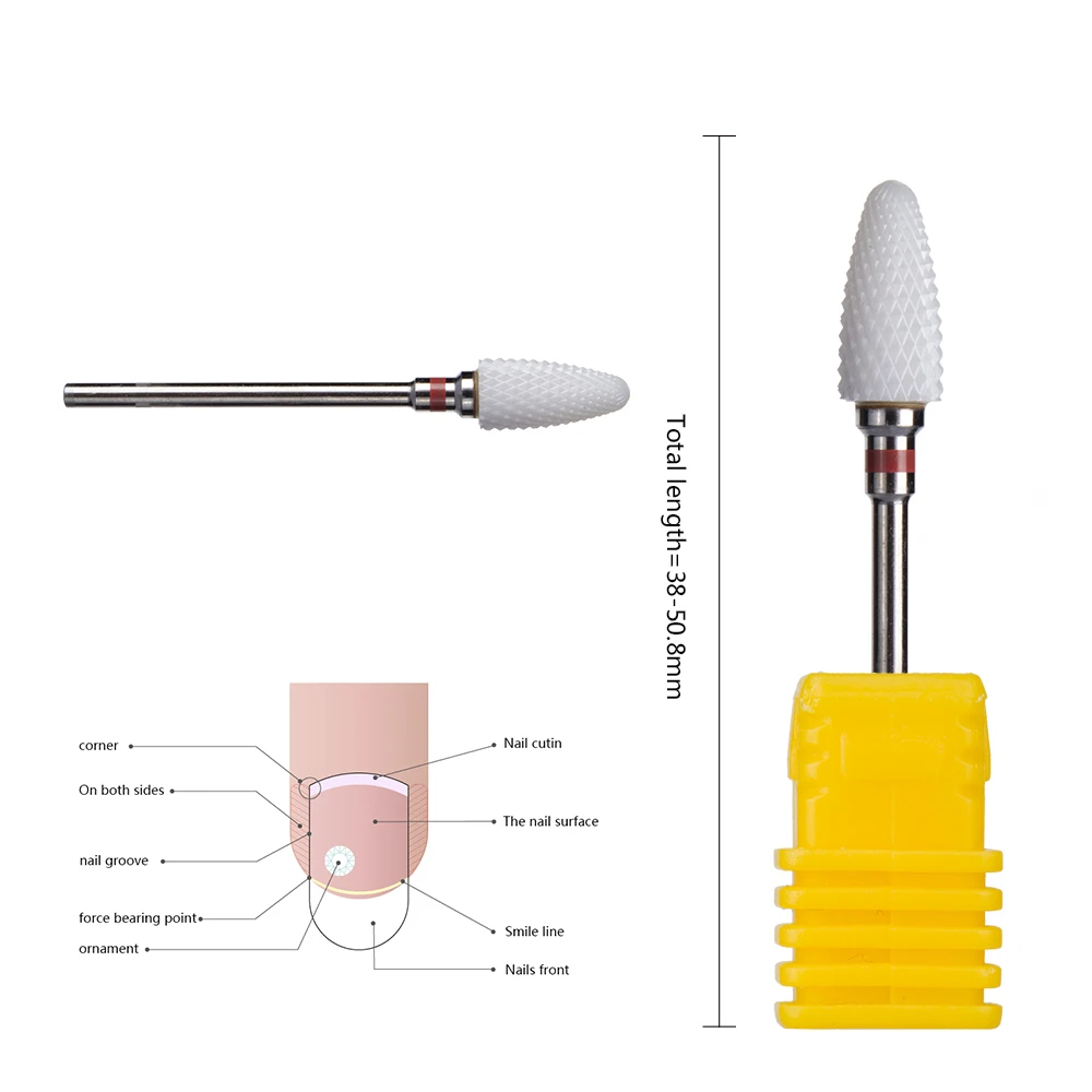 

2020 Hot Sale Nail Drill Bit For Volcano Bit To Fastest Remove Acrylic