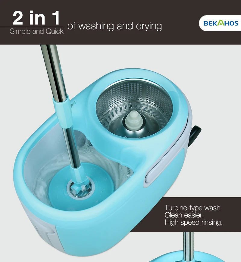2020 Innovative Cleaning Mop Factory Price Walkable Spin Mop 360 With Pedal
