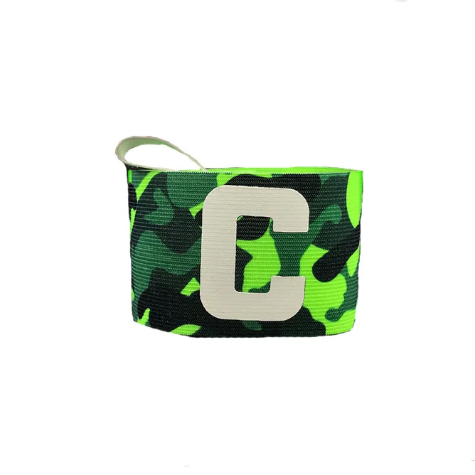 

Adjustable custom personalized customized soccer captain armband, Blue,green,orange