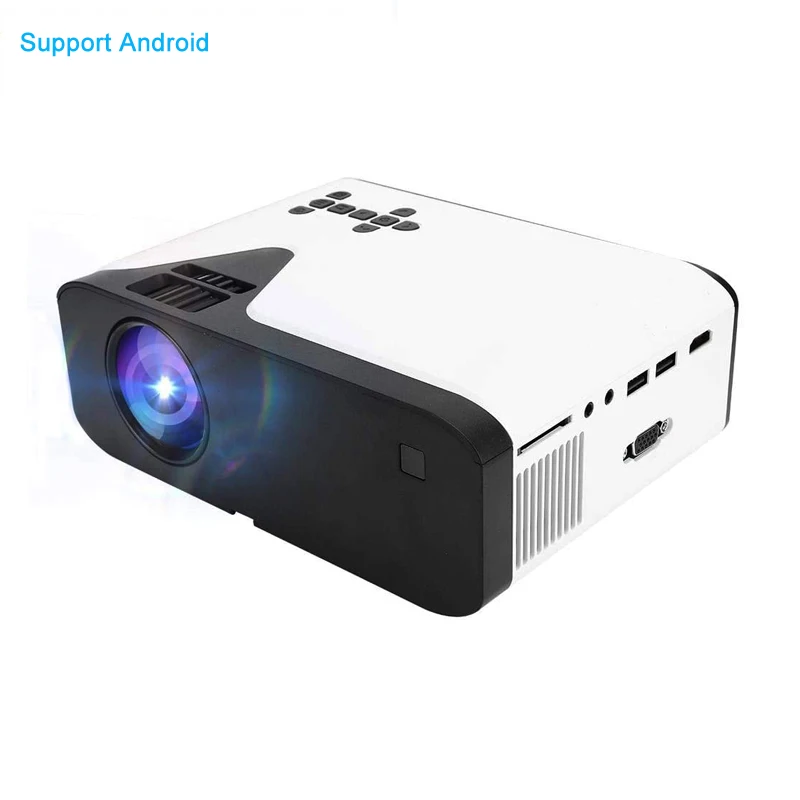 

UB20W support Android 3000lumens native 1280 x 720p portable game proyector support 1080p home cinema video 3D beamer