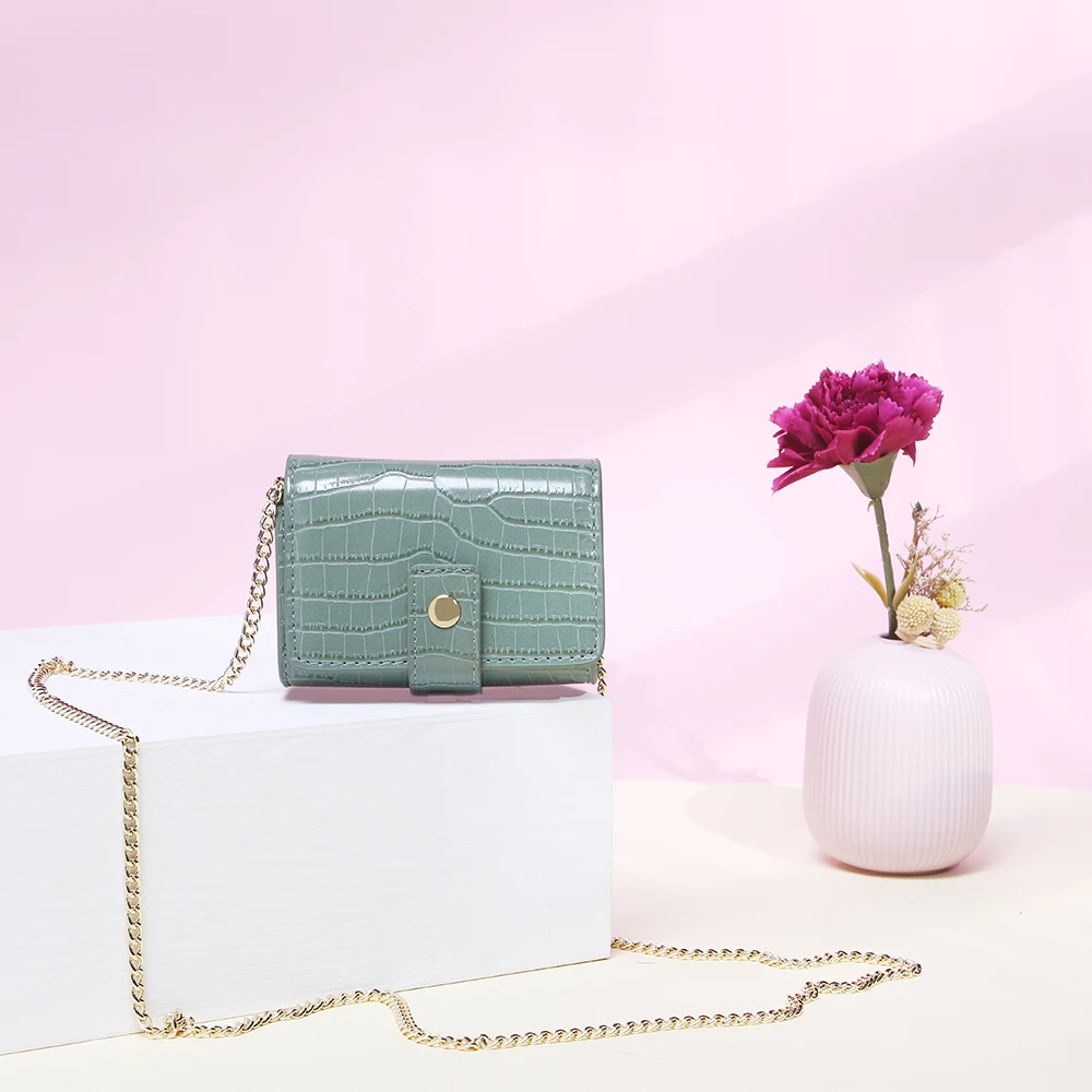 

SUSEN CHRISBELLA card holder wallet luxury multifunction shoulder bag ladies satchel handbags packaging box crossbody purse, Customized color