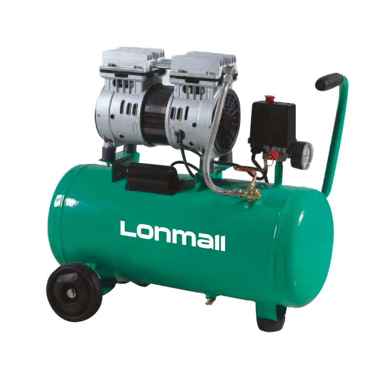 
LM 75024 Cheap 1.0 Hp Portable 24L Silent Dental Oil free Air Compressors 