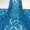 New fashion fabric irregular shape with sprinkling gold in sequins