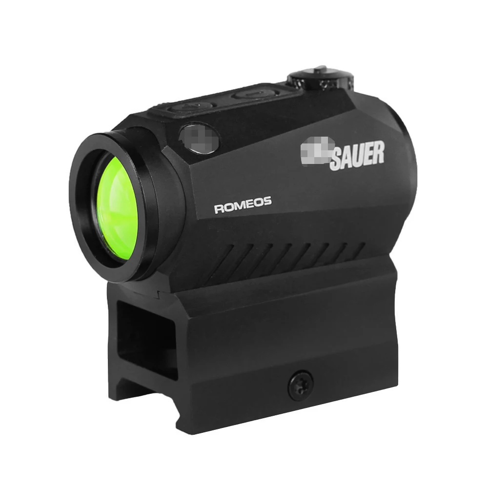 

Tactical 2 MOA Optics Red Dot Reflex Sight 20mm Riser Mount romeo5 red dot Hunting Accessories, Black