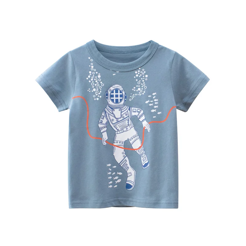 

2021 New Fashion Baby Boy T Shirts High Quality Bulk Children Plain T Shirts