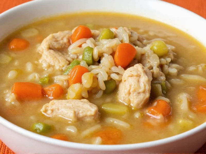 Campbell's Rice and Chicken Soup: Facts and Alternatives